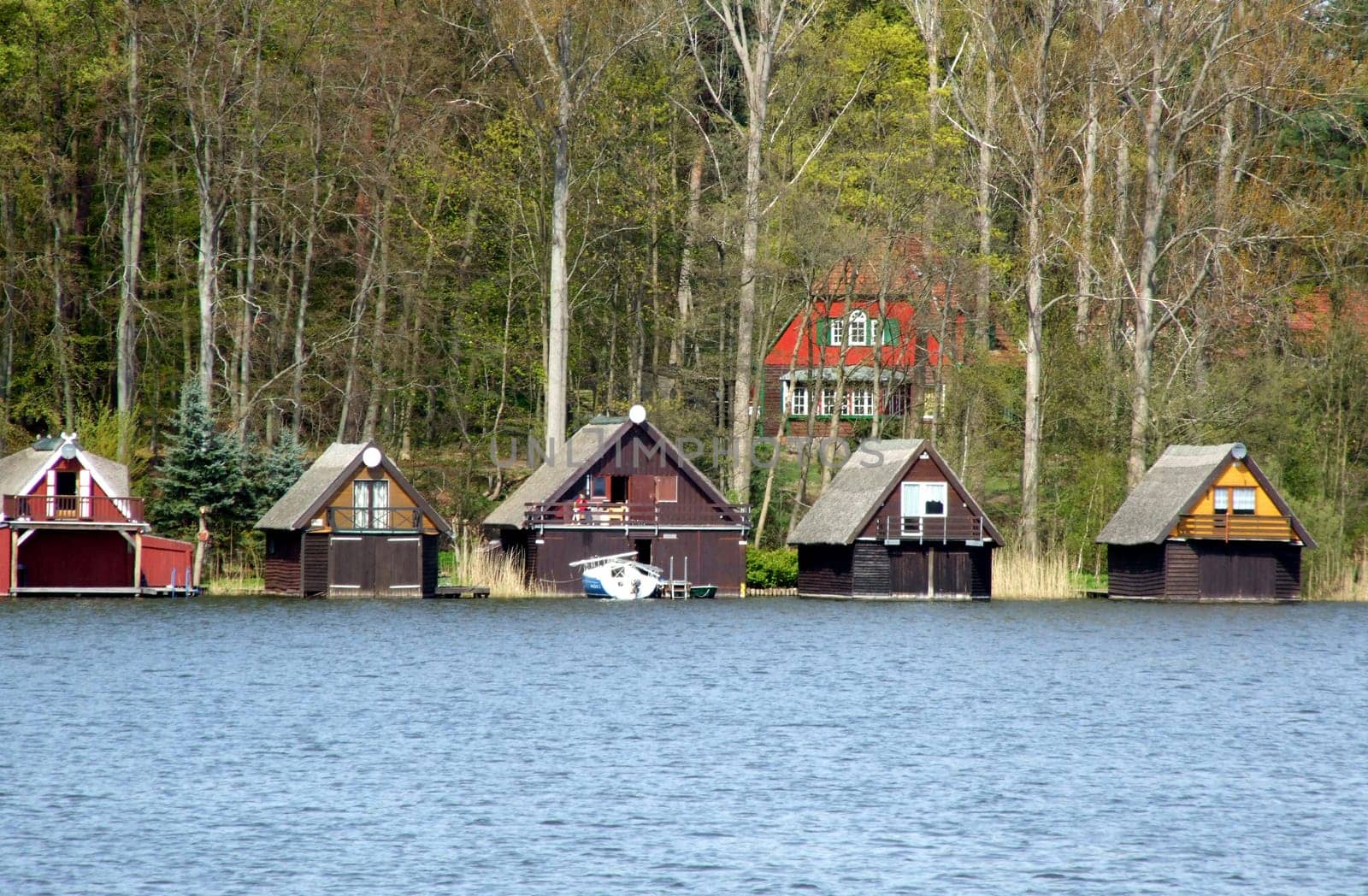 Fishermen's huts