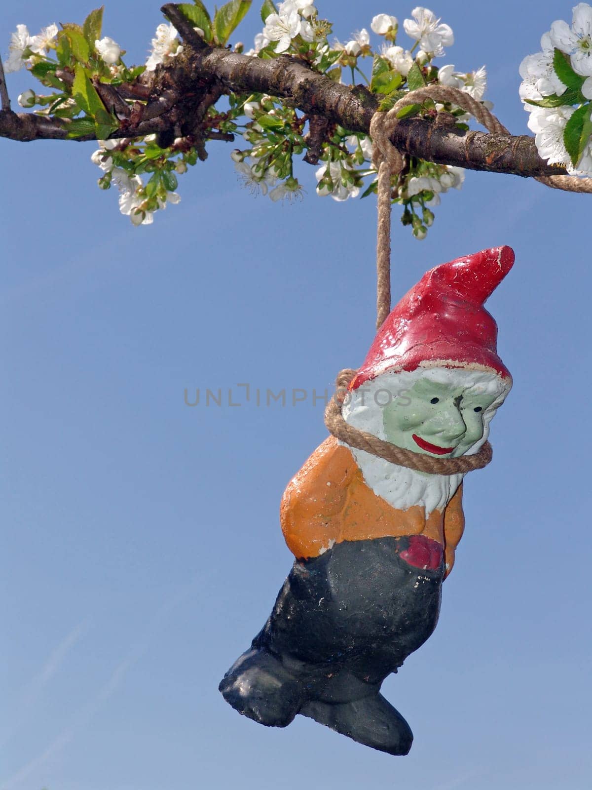 Life-weary garden gnome