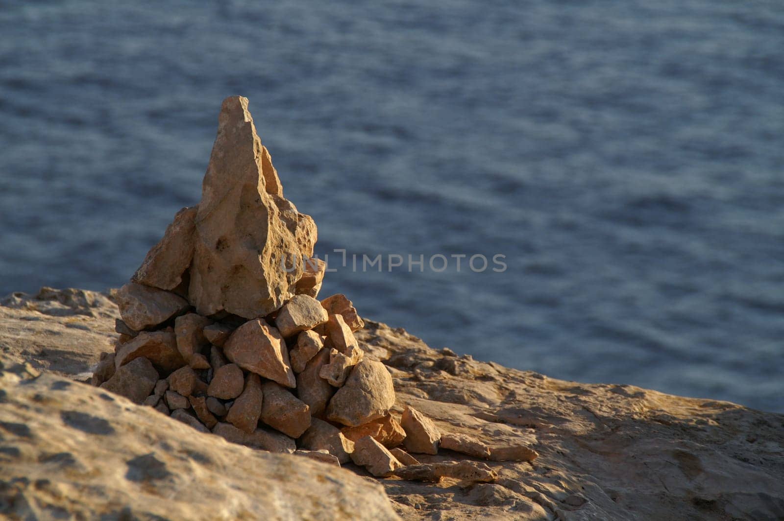 Stone pyramid,Formentera