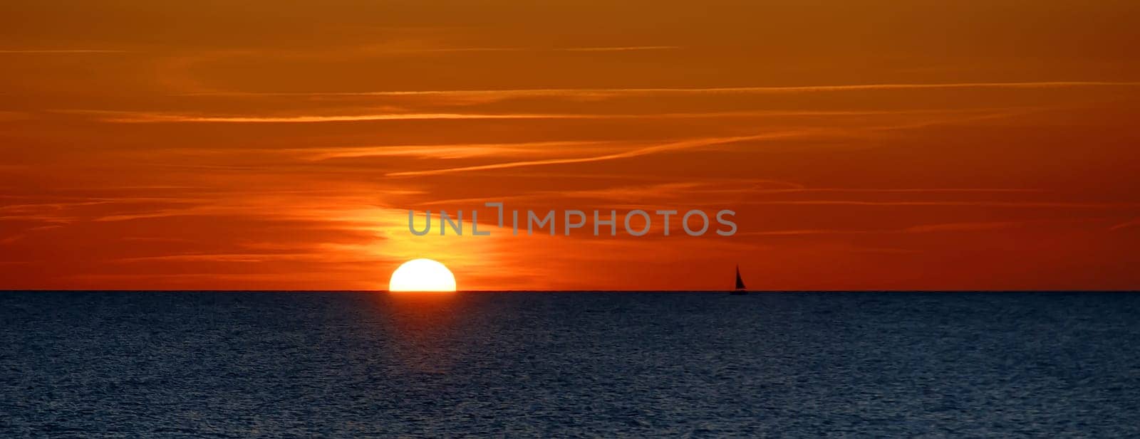 This has been the most beautiful sunset I have experienced so far. (I didn't change the color this time! Original)