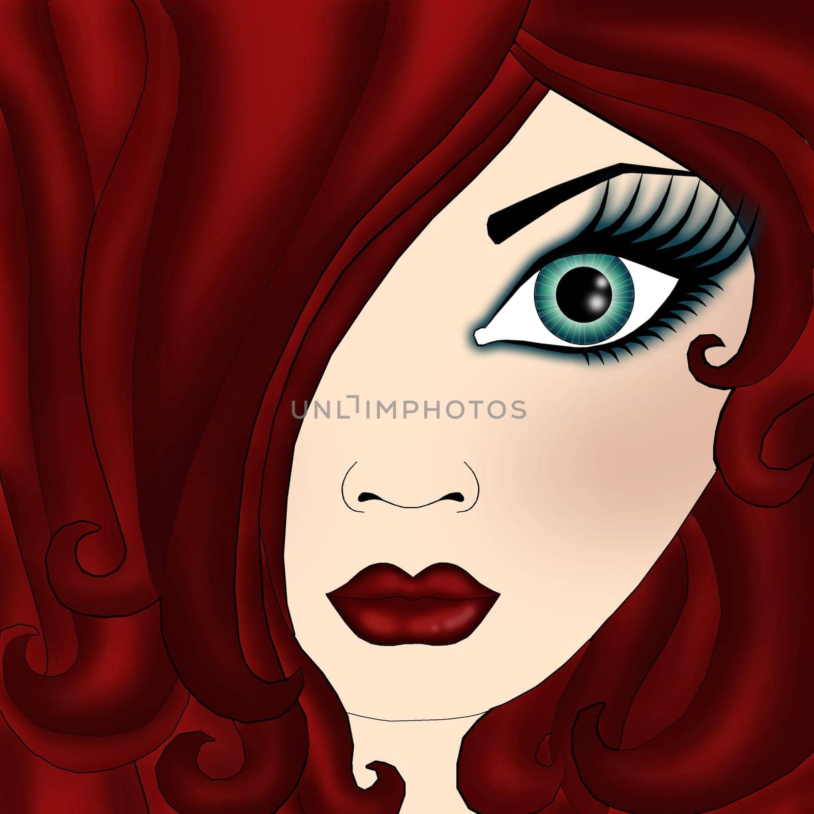 The super beautiful illustrations of "michi_78"" inspired me to try something like this"