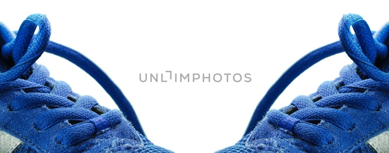 2 blue shoes