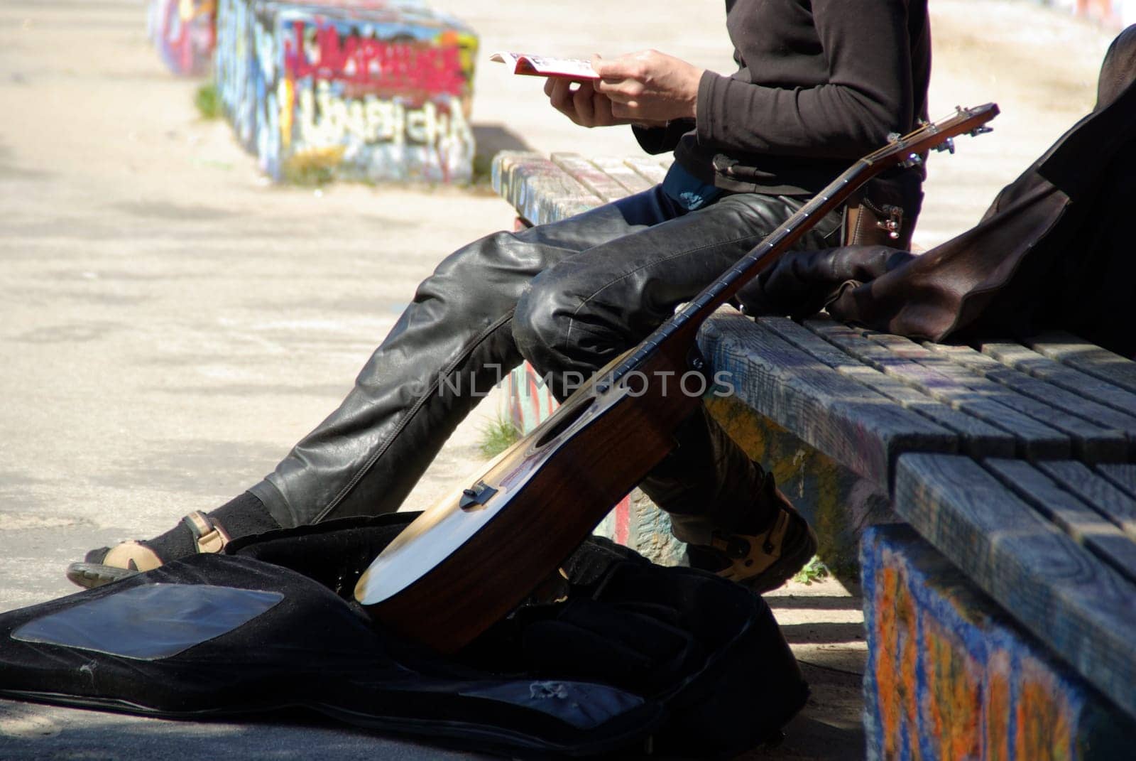 Musicians at Mauerpark in Berlin
