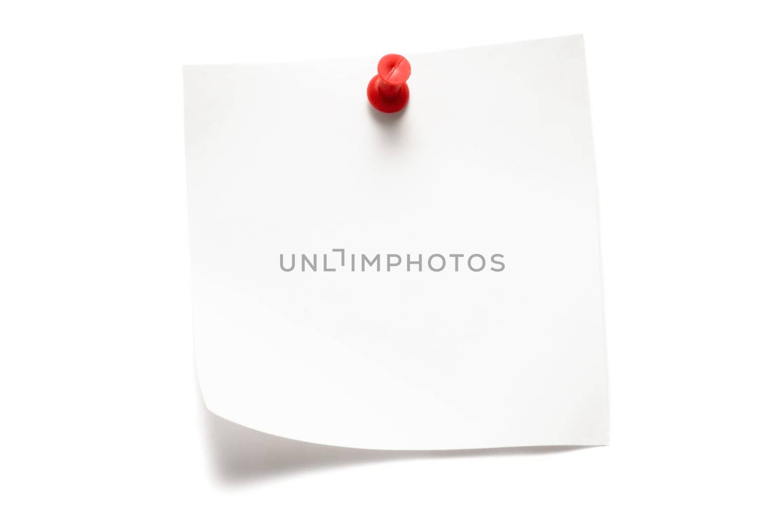 White sticky note