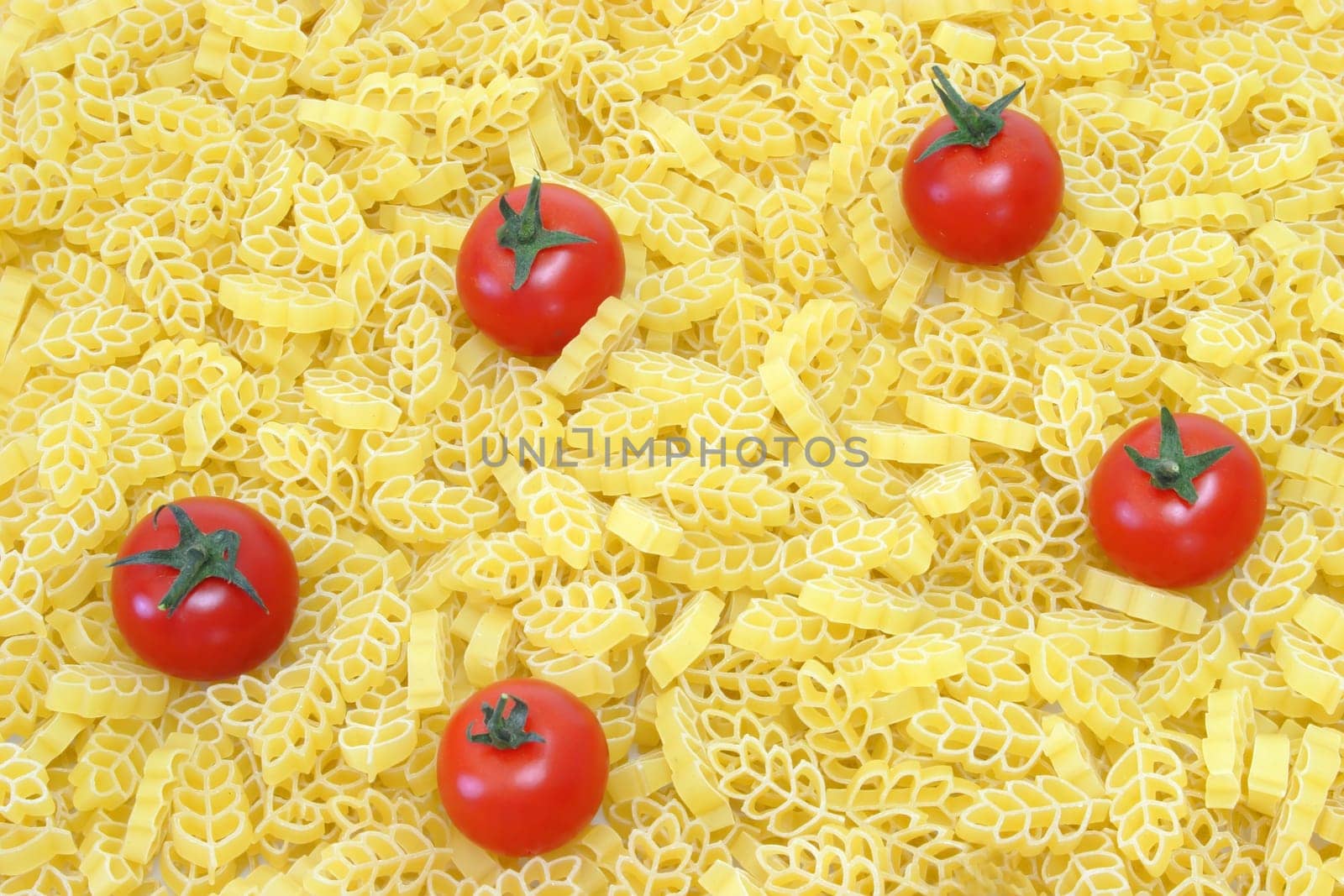 Noodle in the shape of ears of corn
