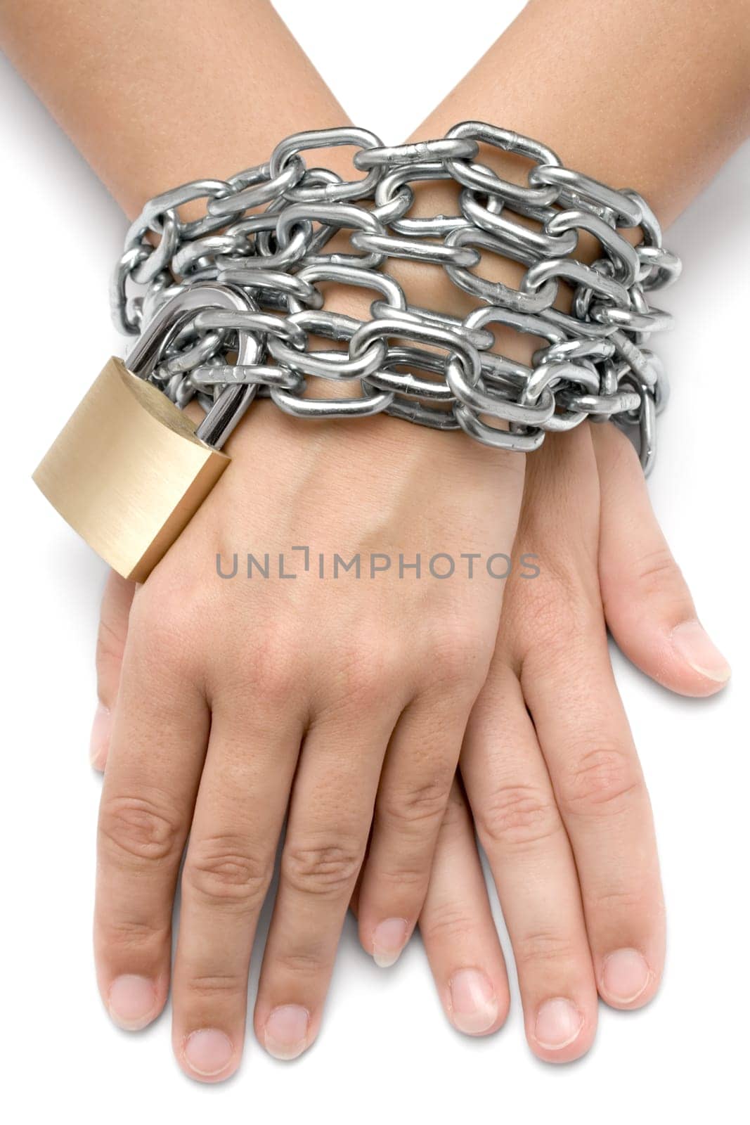 trapped