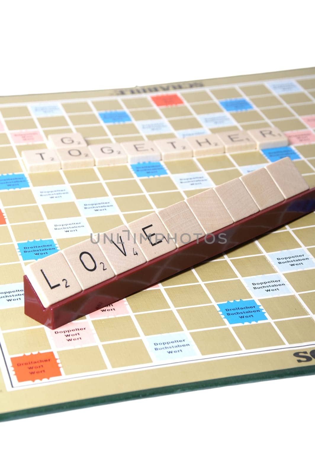 Scrabble - Love,go,together