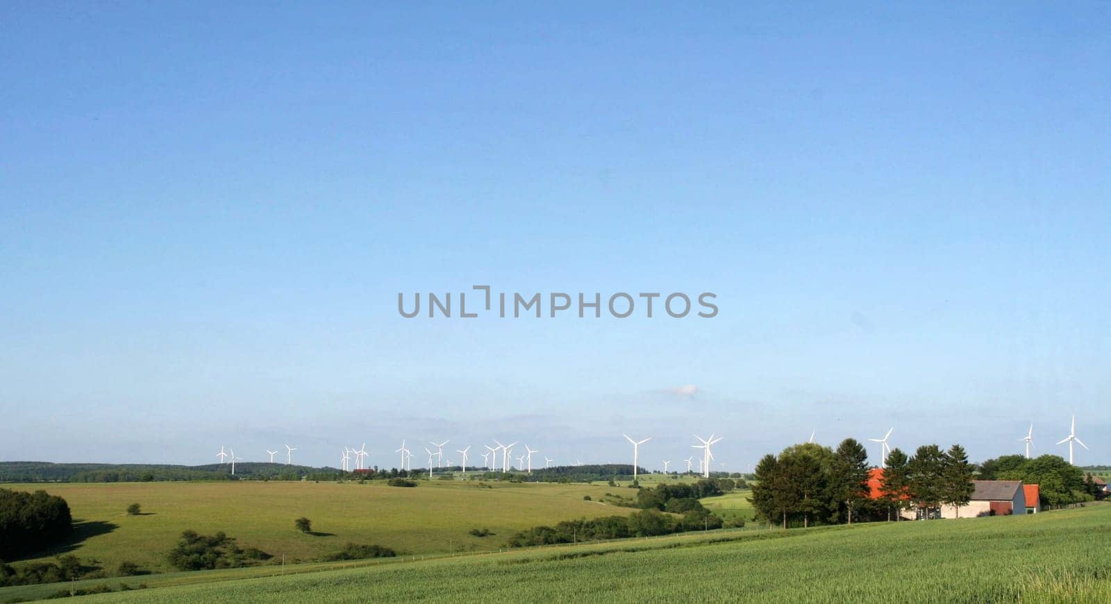 Wind power...