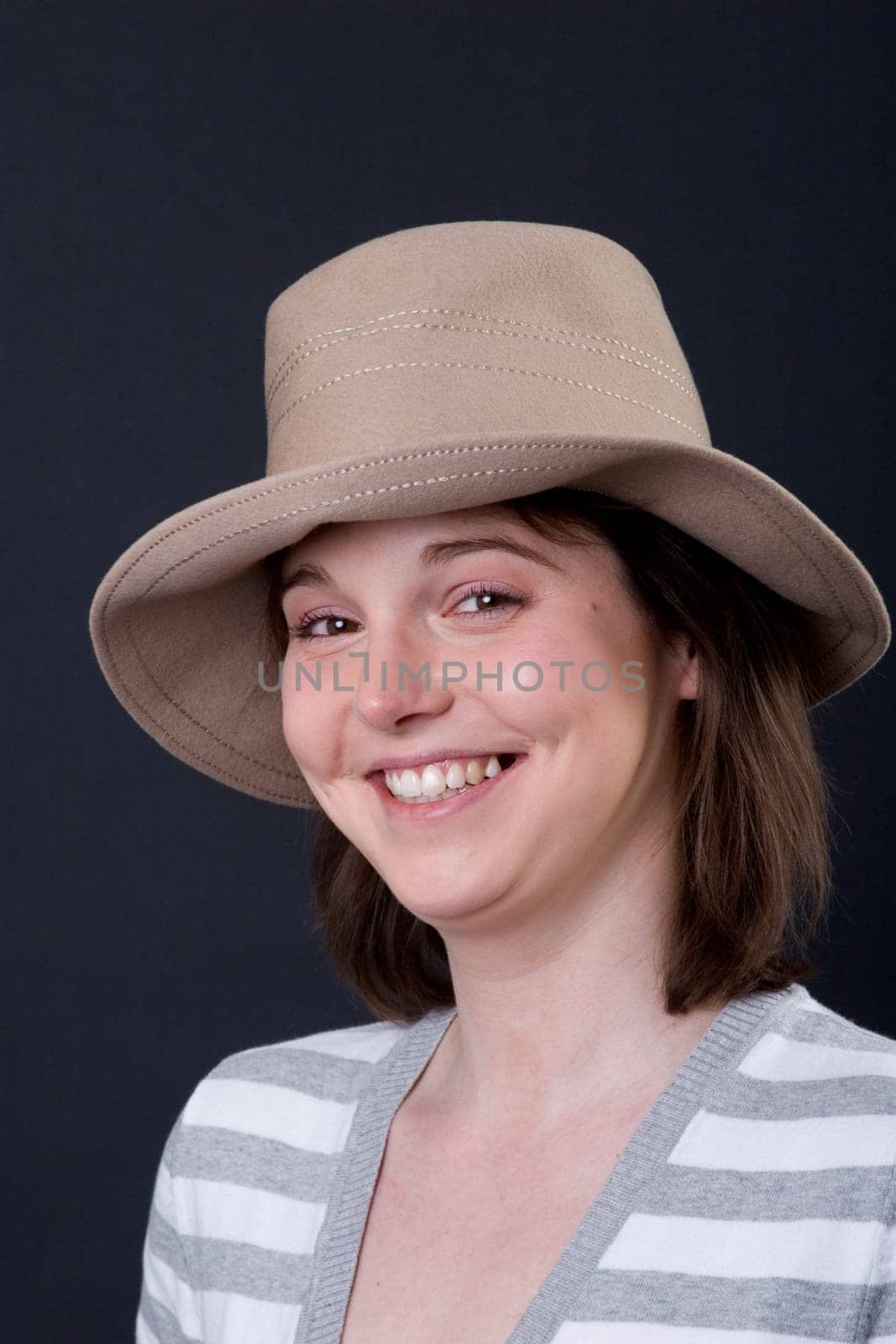 Sabine with hat