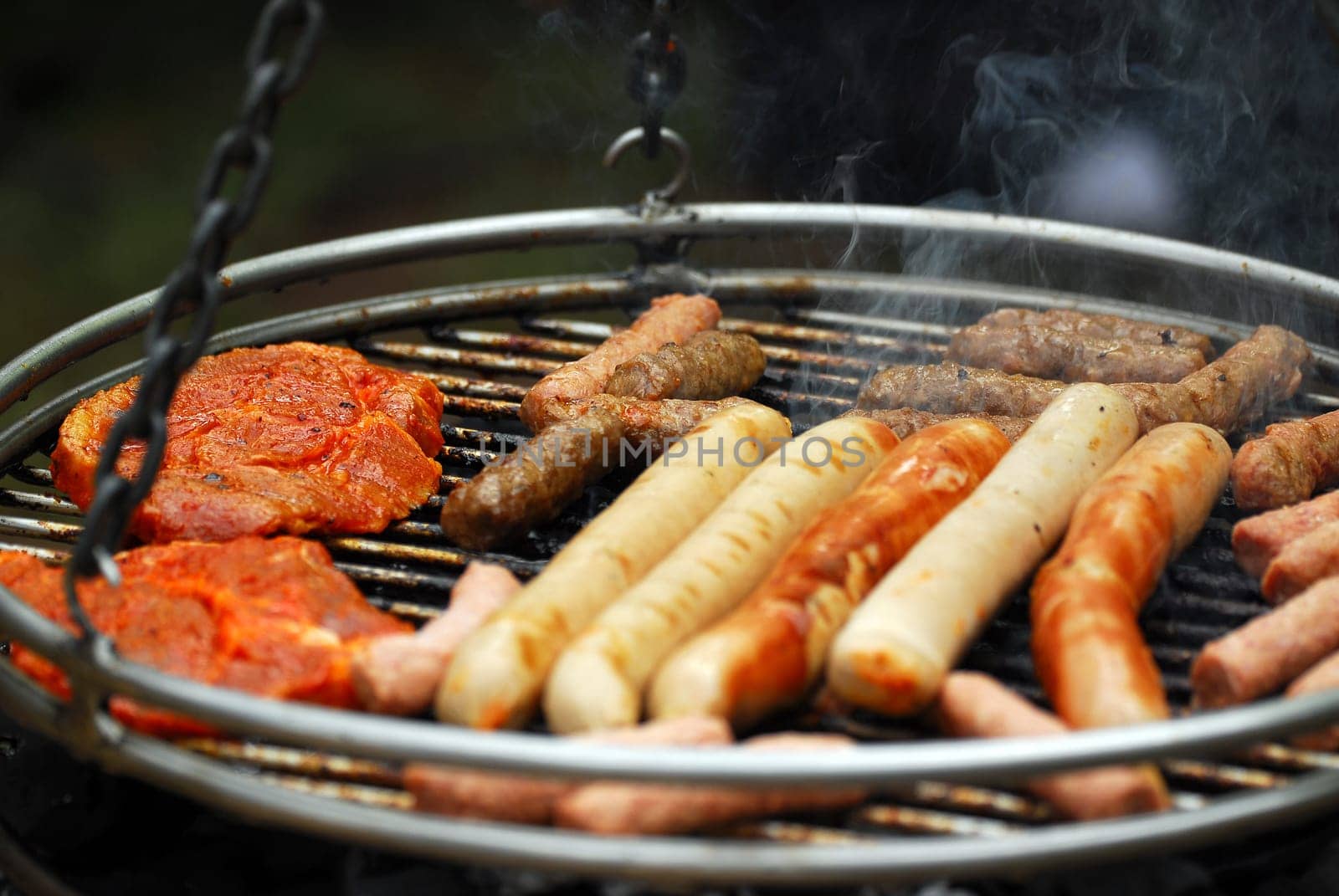 Round grill