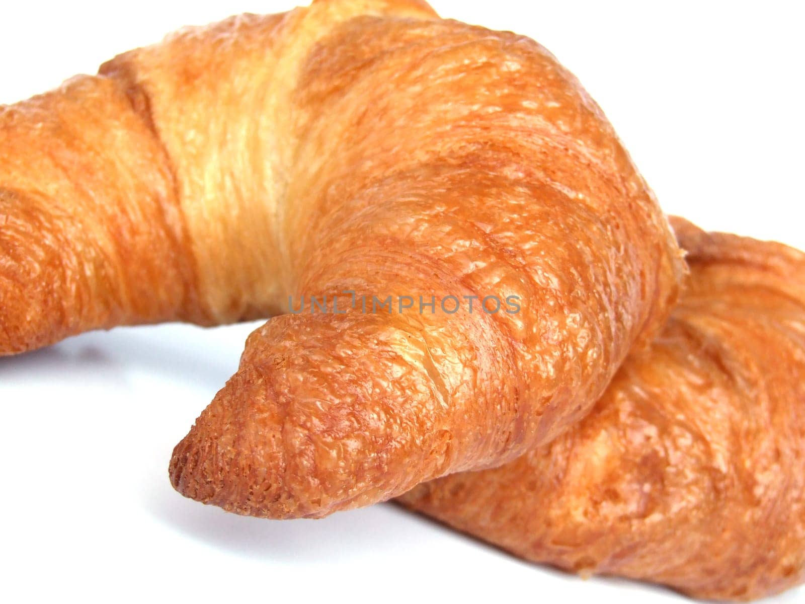 Puff pastry croissants
