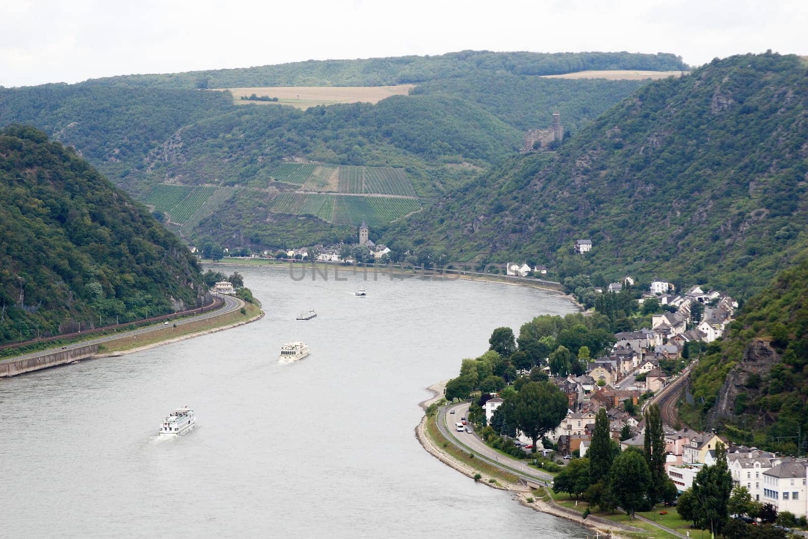 Rhine near St. Goar
