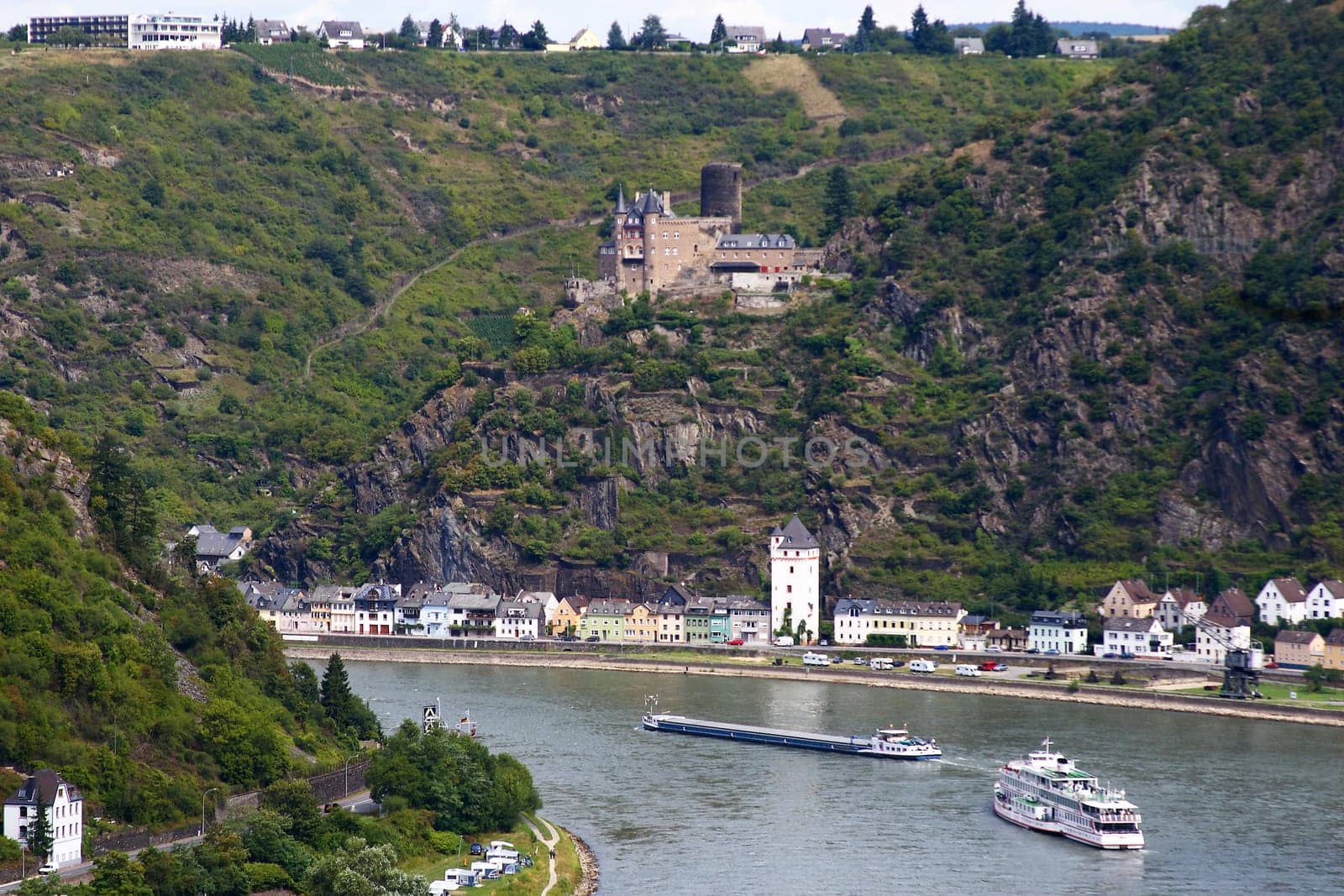 Rhine and Katz Castle