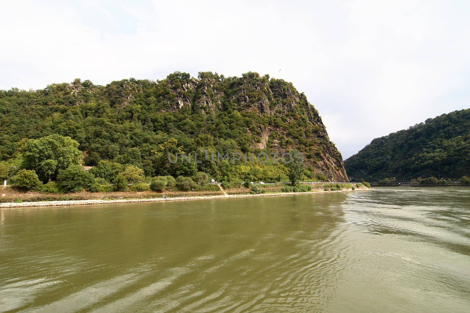 Loreley rocks on the Rhine