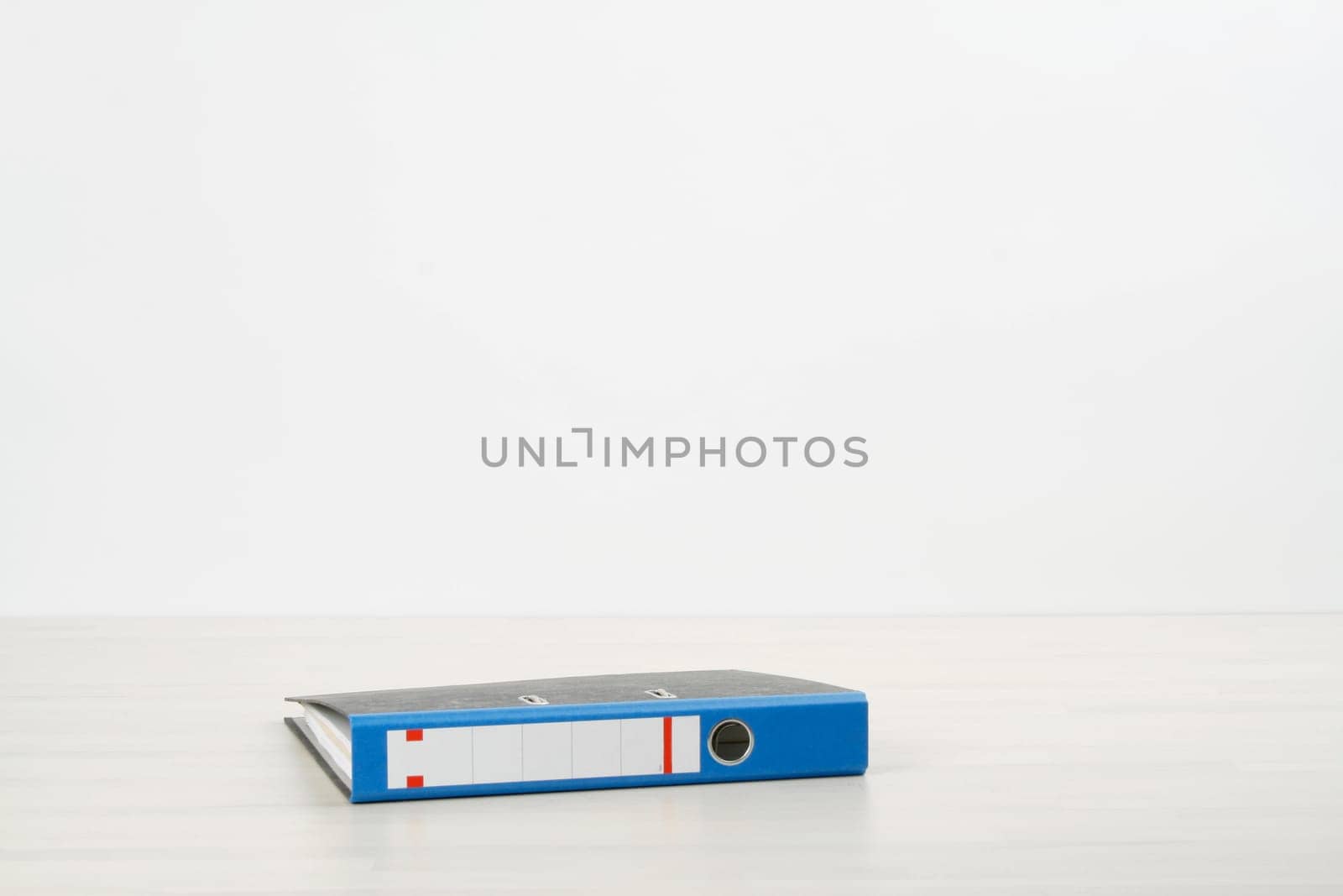 blue folder