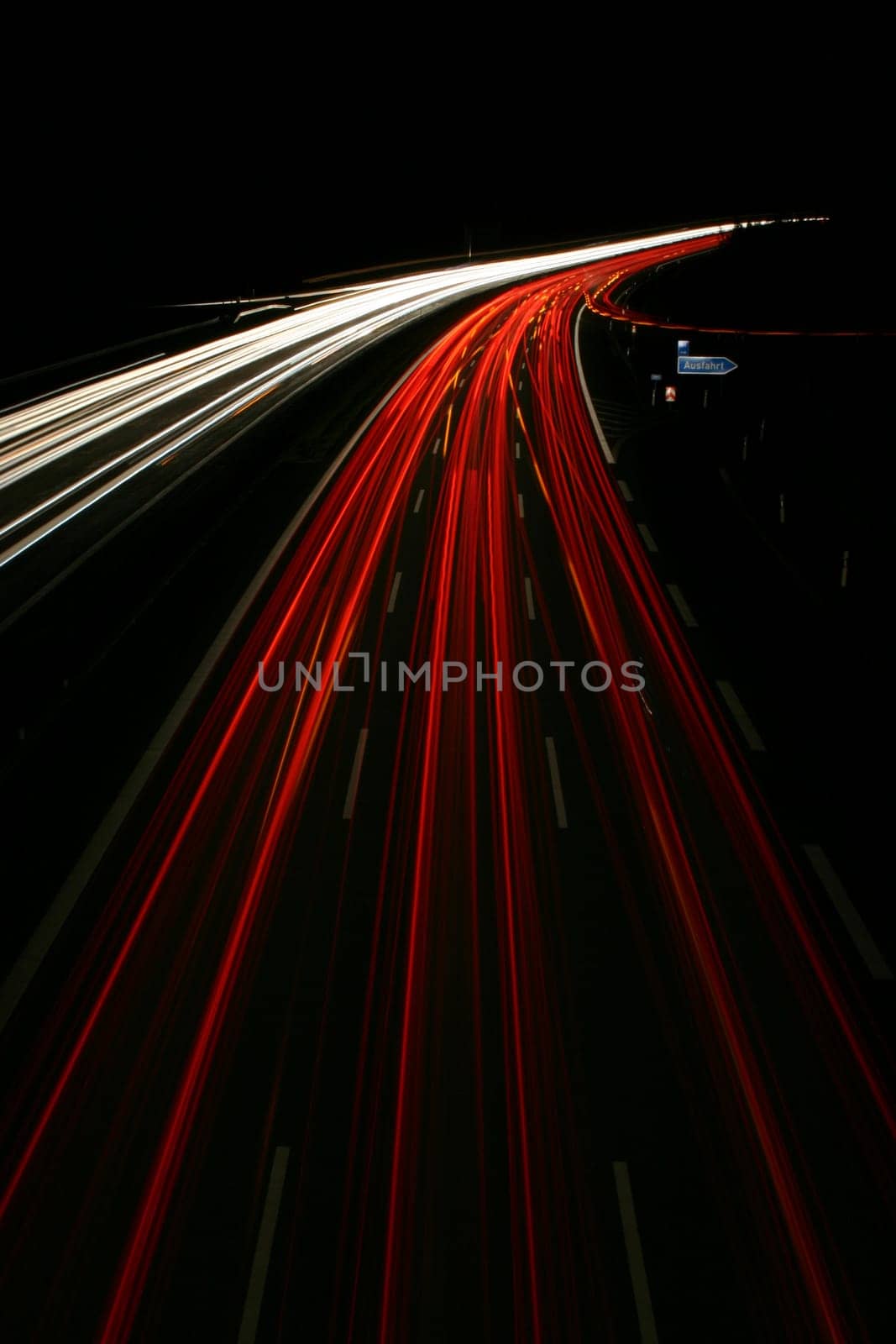 Highway at night