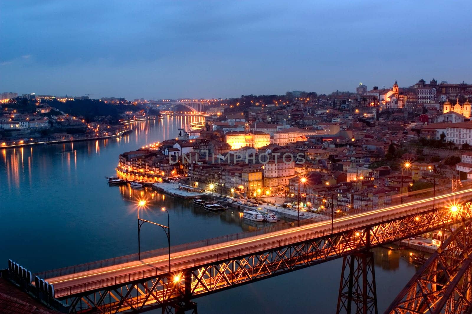 Evening mood over Porto
