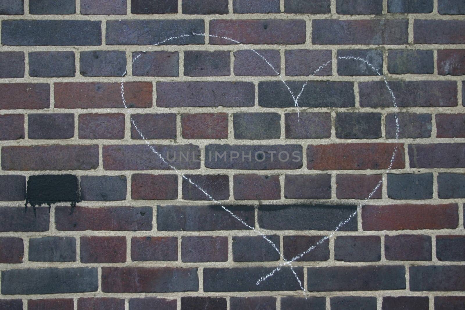 Heart on the wall