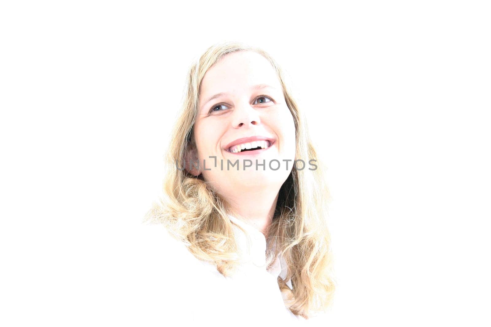 young woman laughing