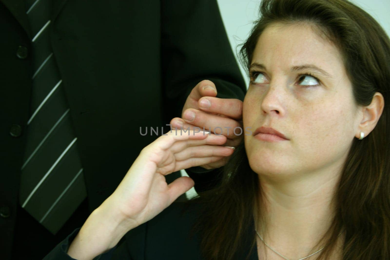 Bullying young woman