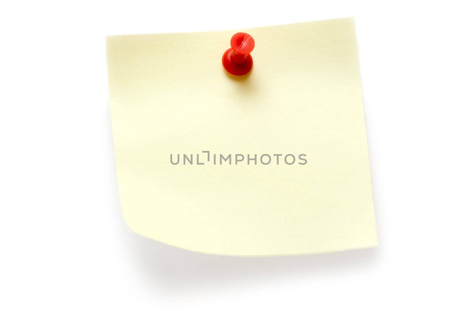 Yellow sticky note