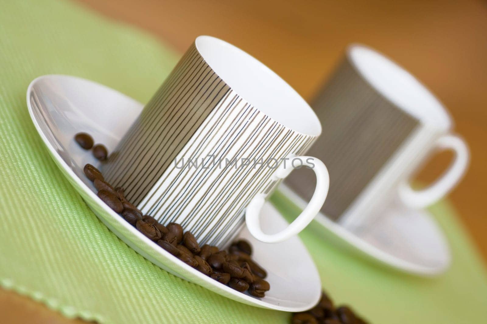 Coffee mug with coffee