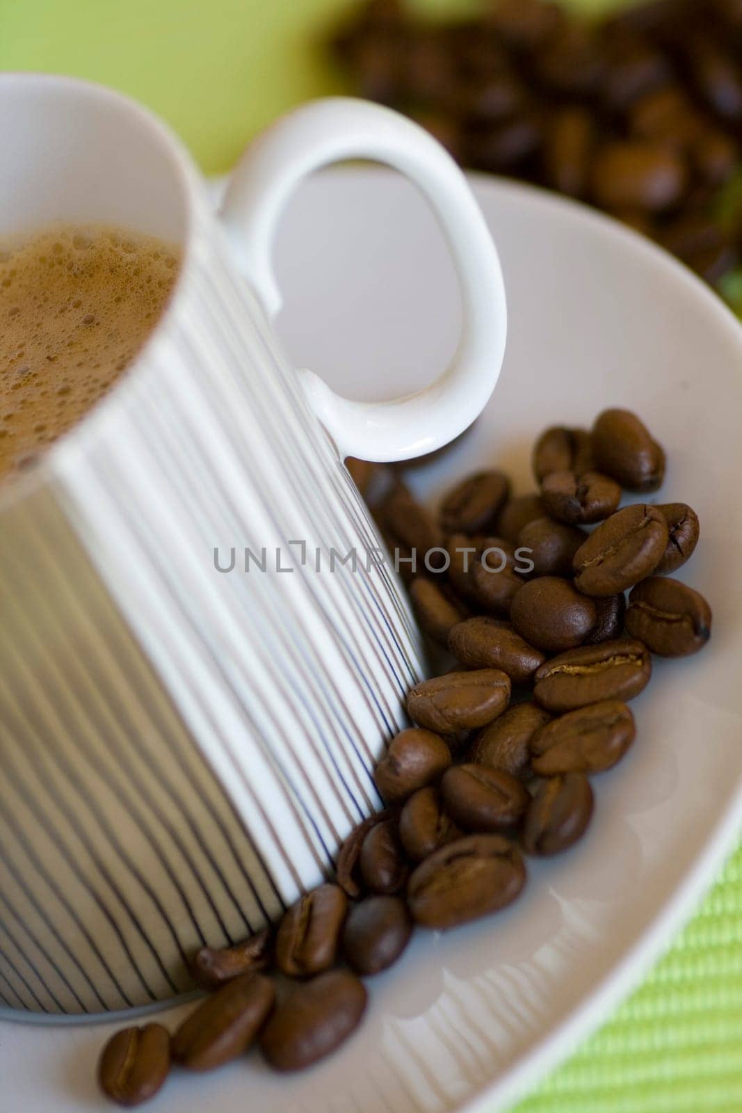 Coffee mug with coffee