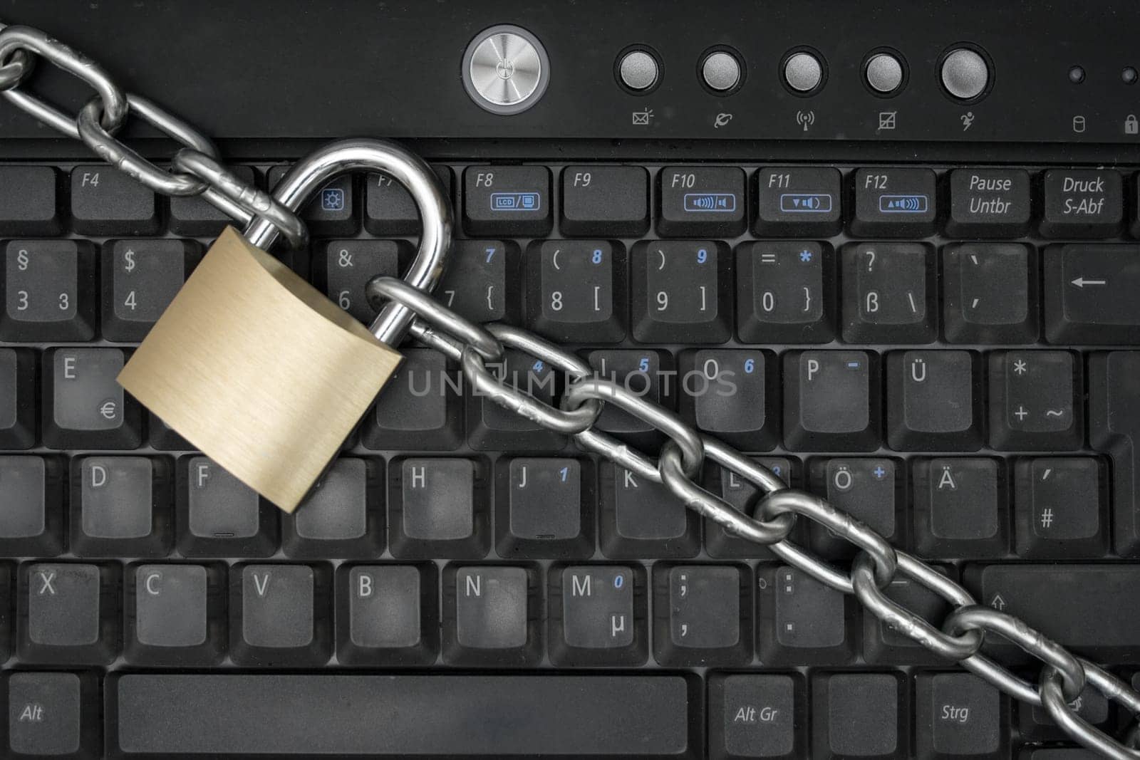 Locked keyboard