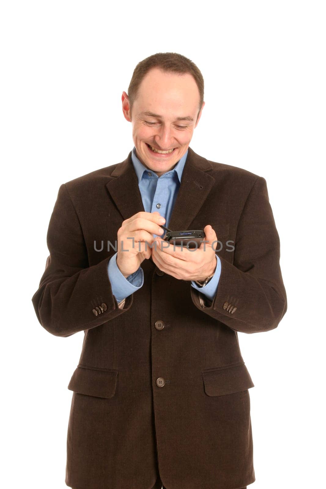 laughing businessman