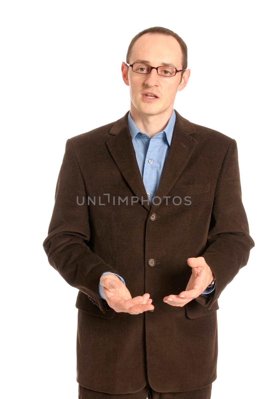 young man with glasses