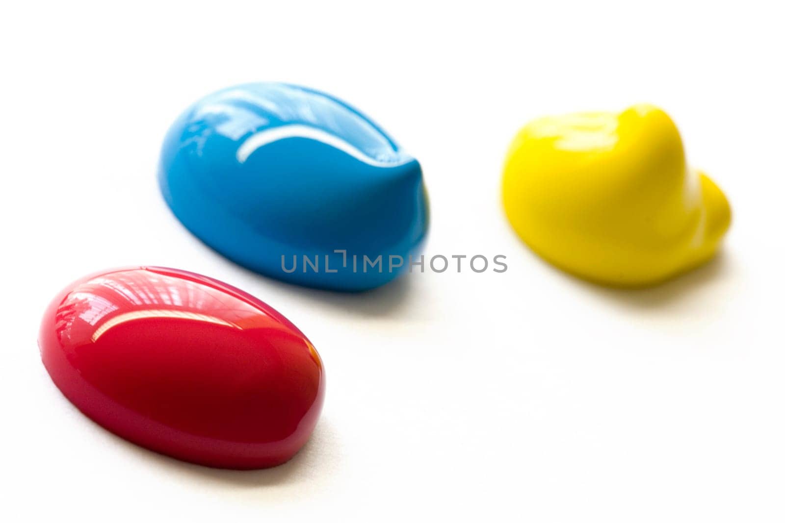 Splashes of color