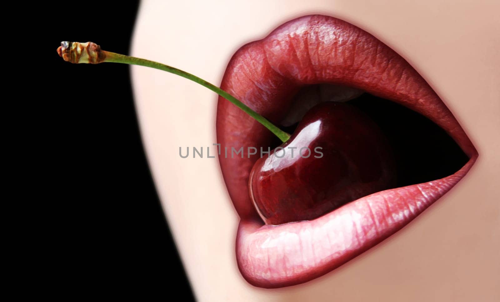 Eating cherries