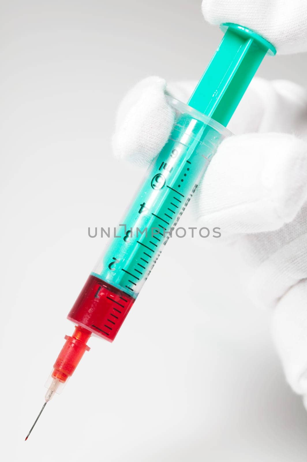 Draw up the syringe