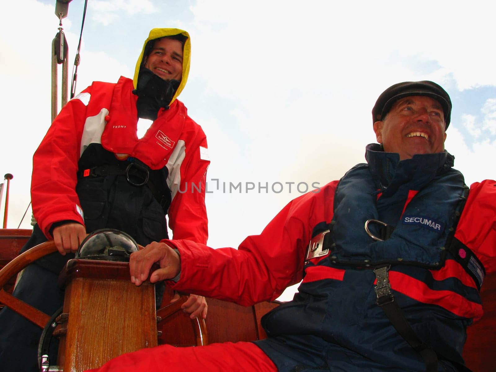 At the helm
