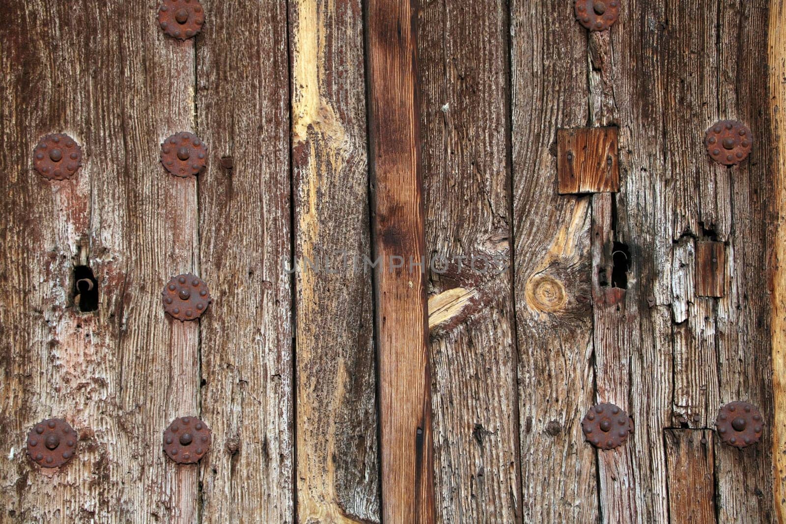 old wooden door in Cordoba