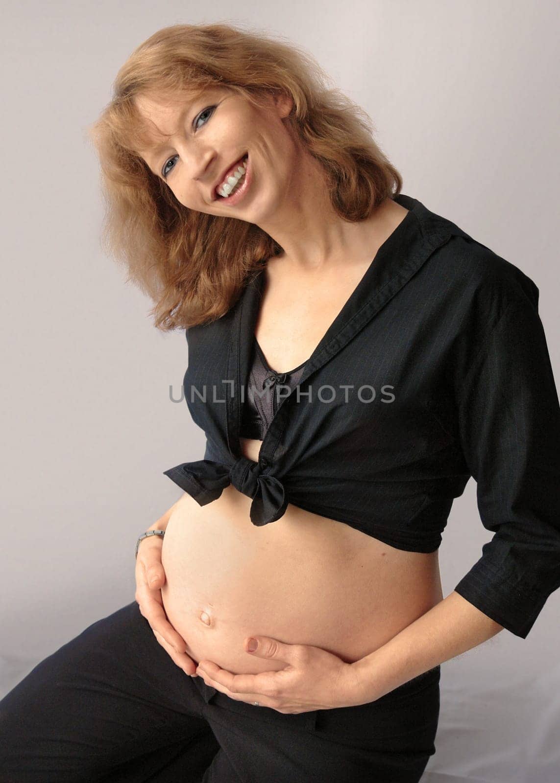young expectant mother