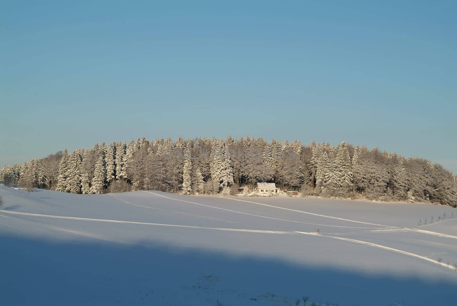Winter in the Ore Mountains