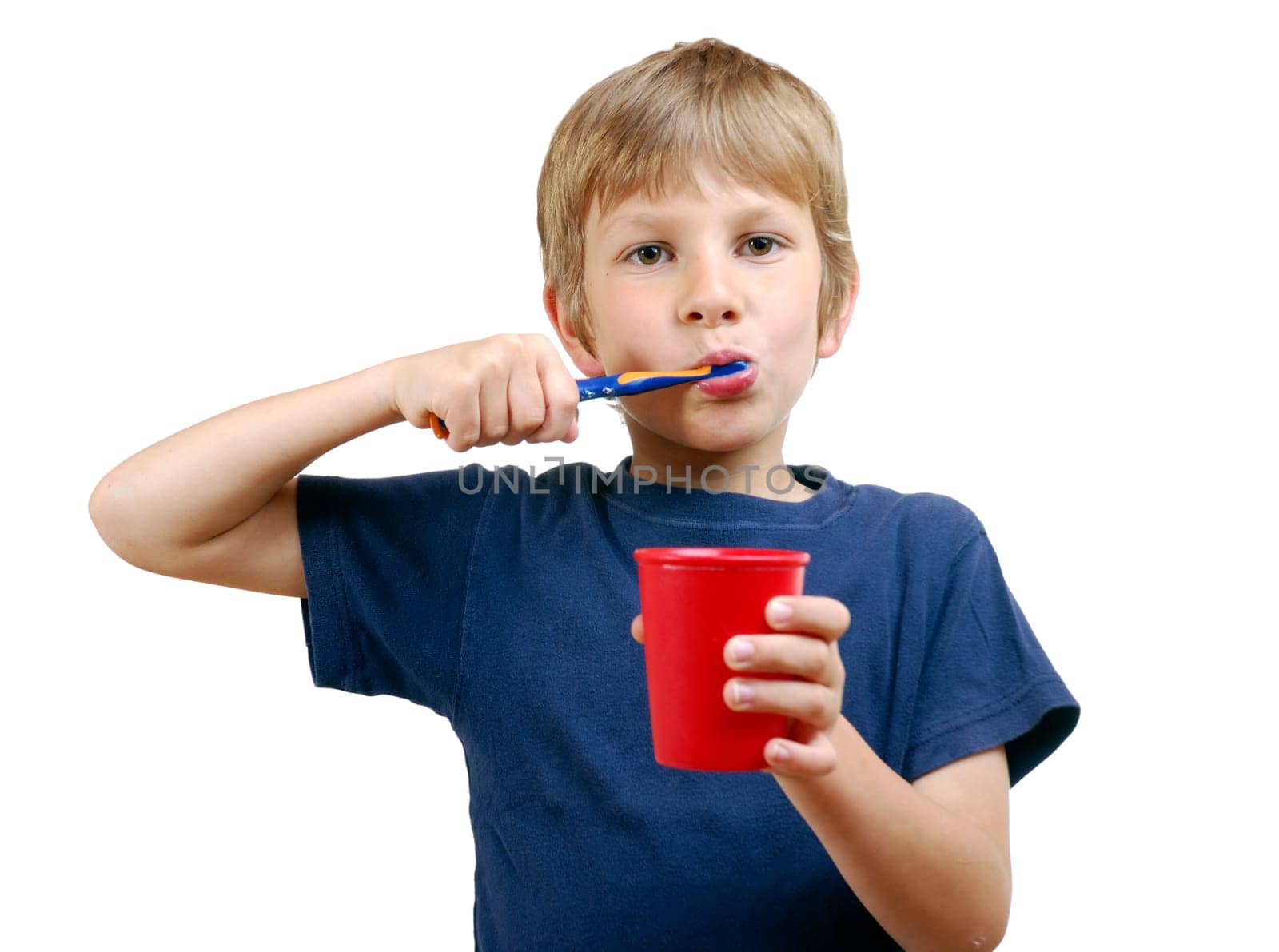 Brushing your teeth