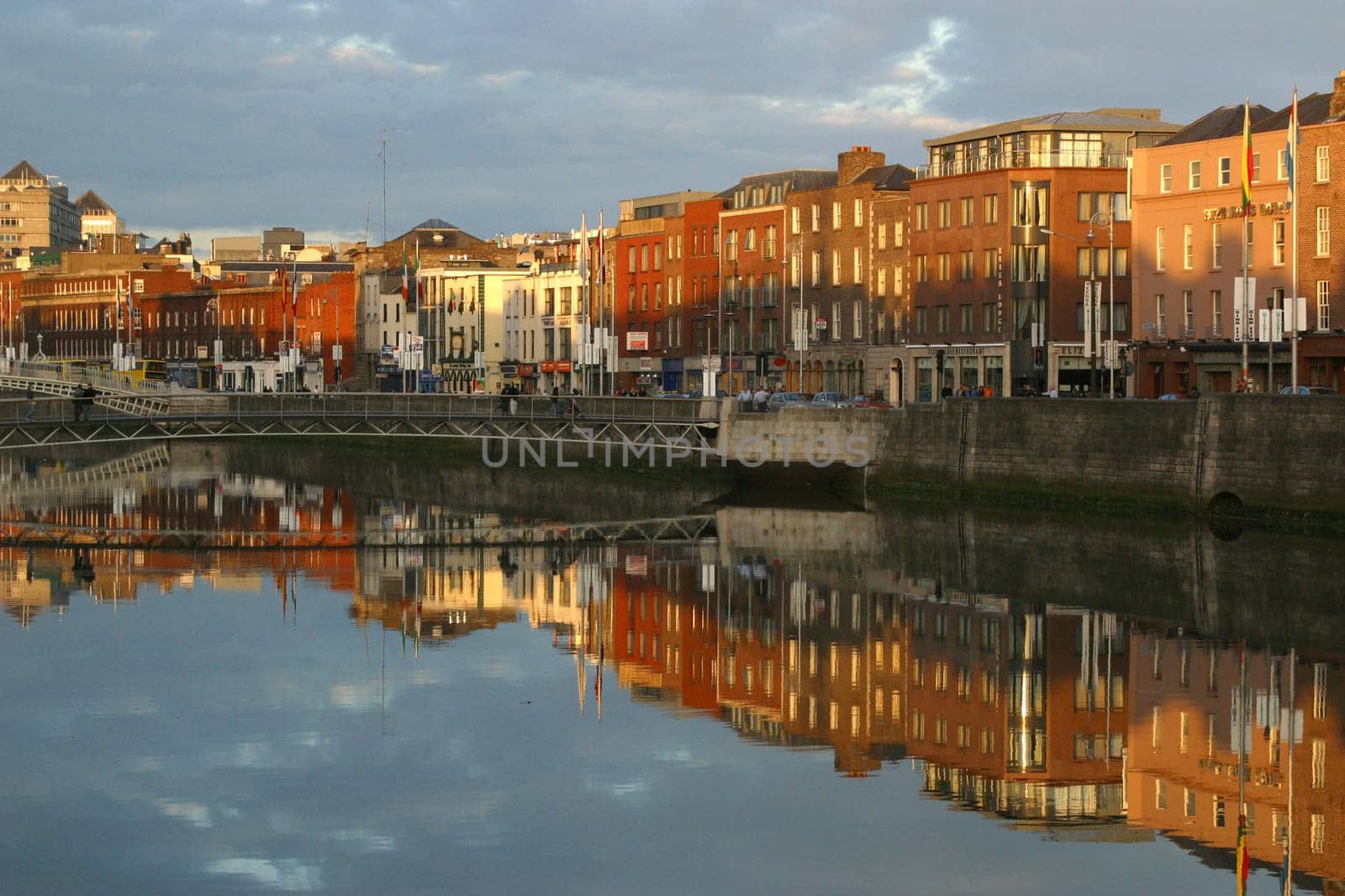 Dublin - Reflection in the River Liffey