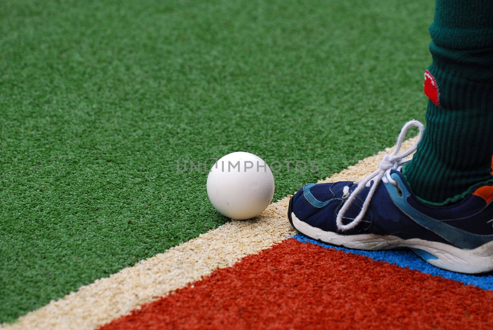 on the hockey field