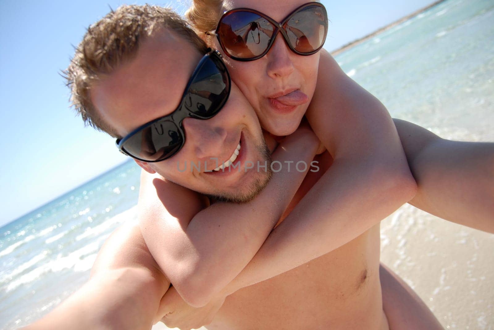 Couple on the beach