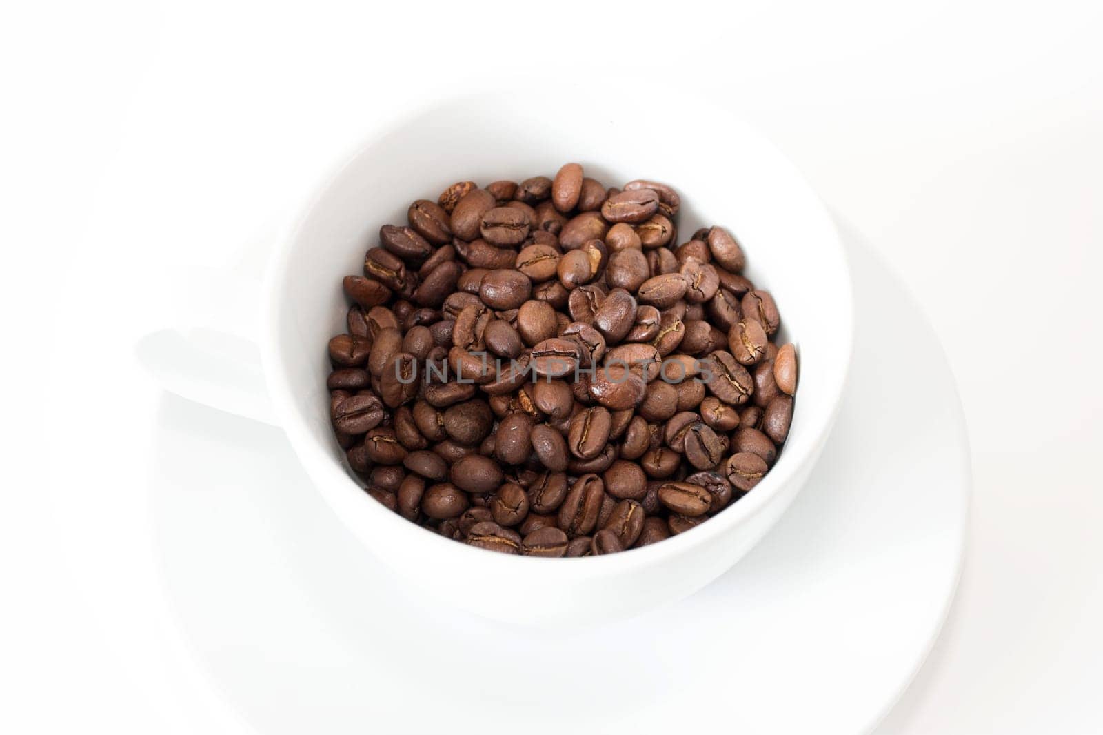 Cup full of coffee