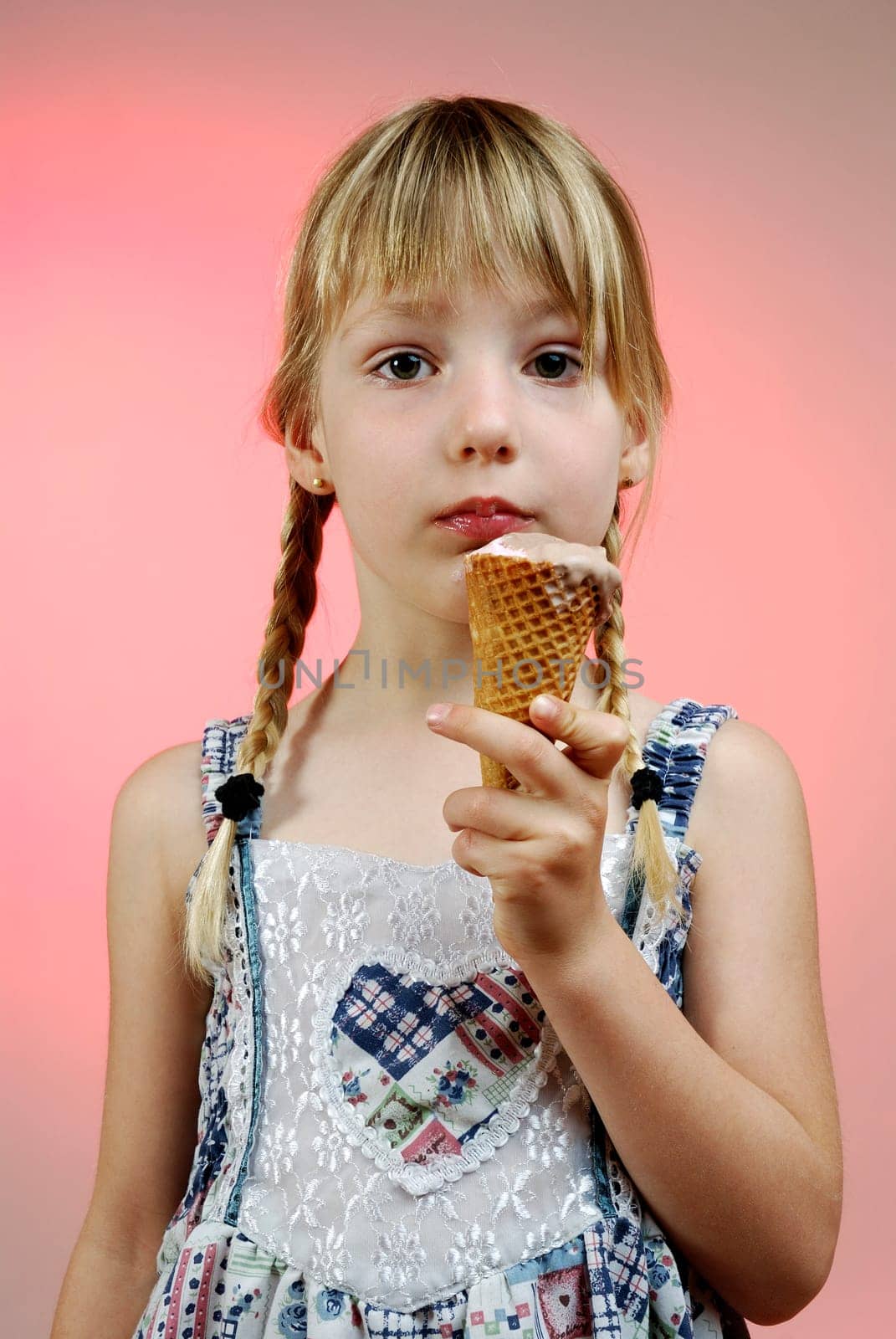 Girl with ice cream