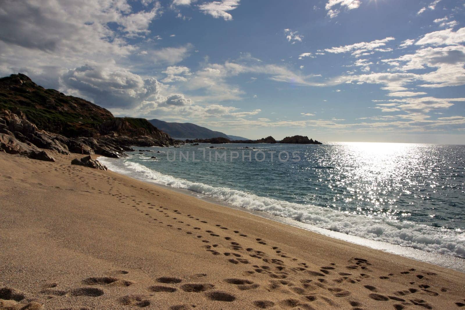 your tracks in the sand