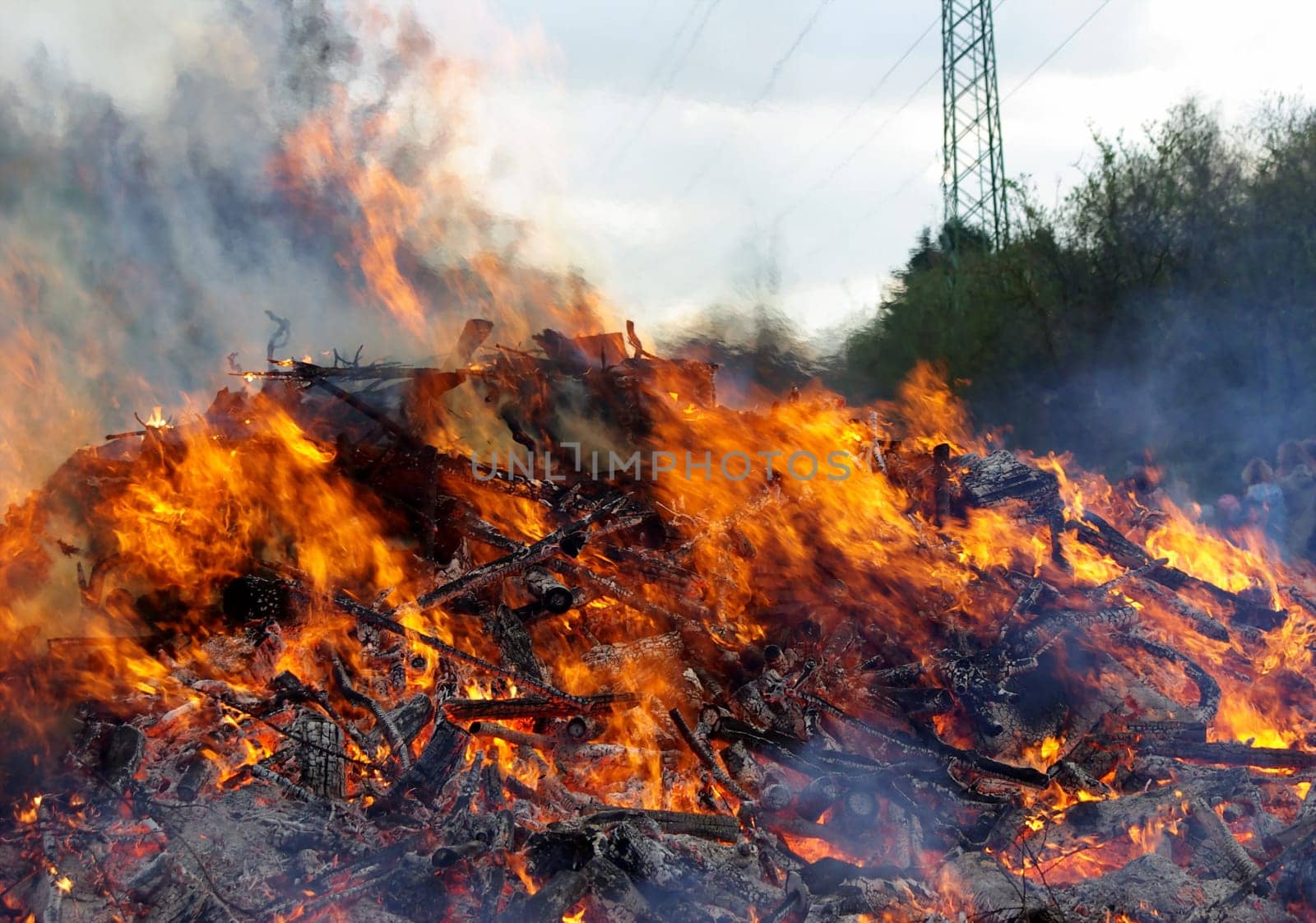 Easter bonfire1