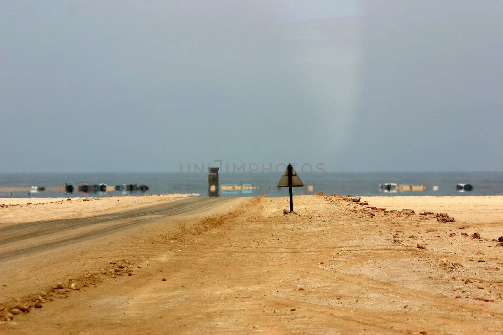 Fatamorgana in Namibia