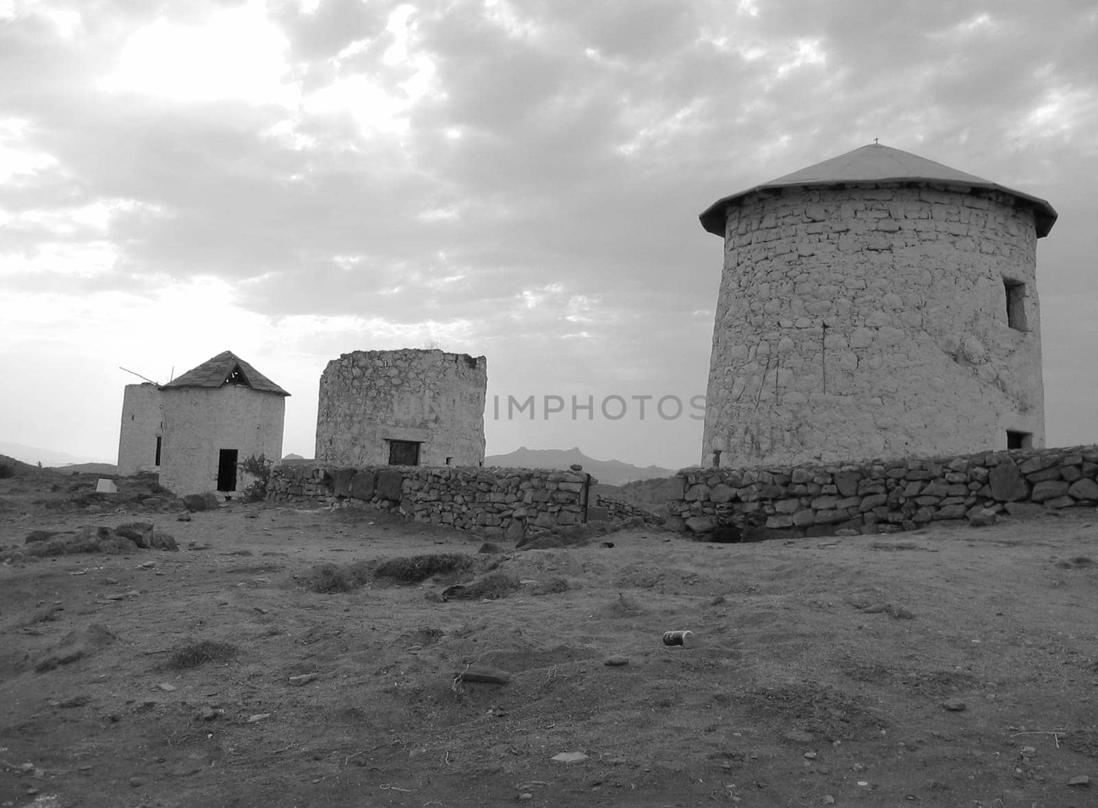 old windmills