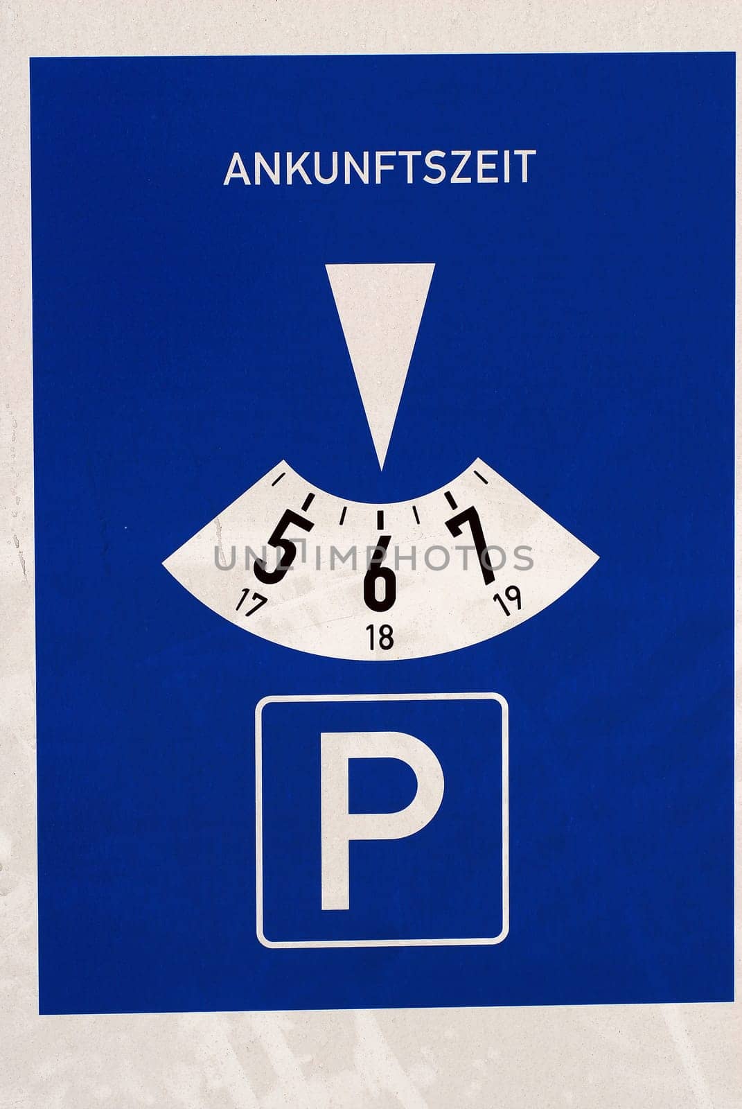 Parking disc