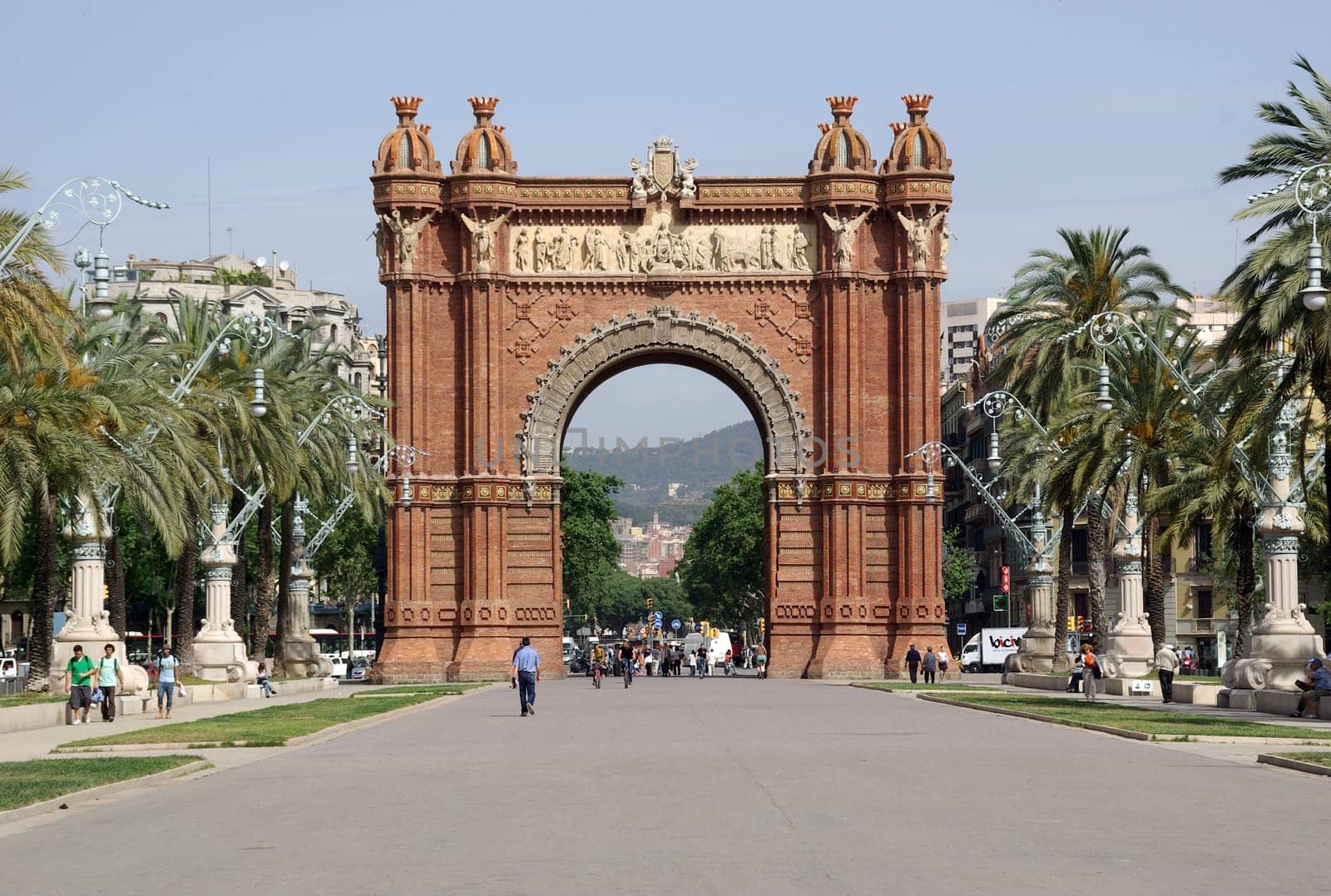 Arc de Triomphe in Barcelona