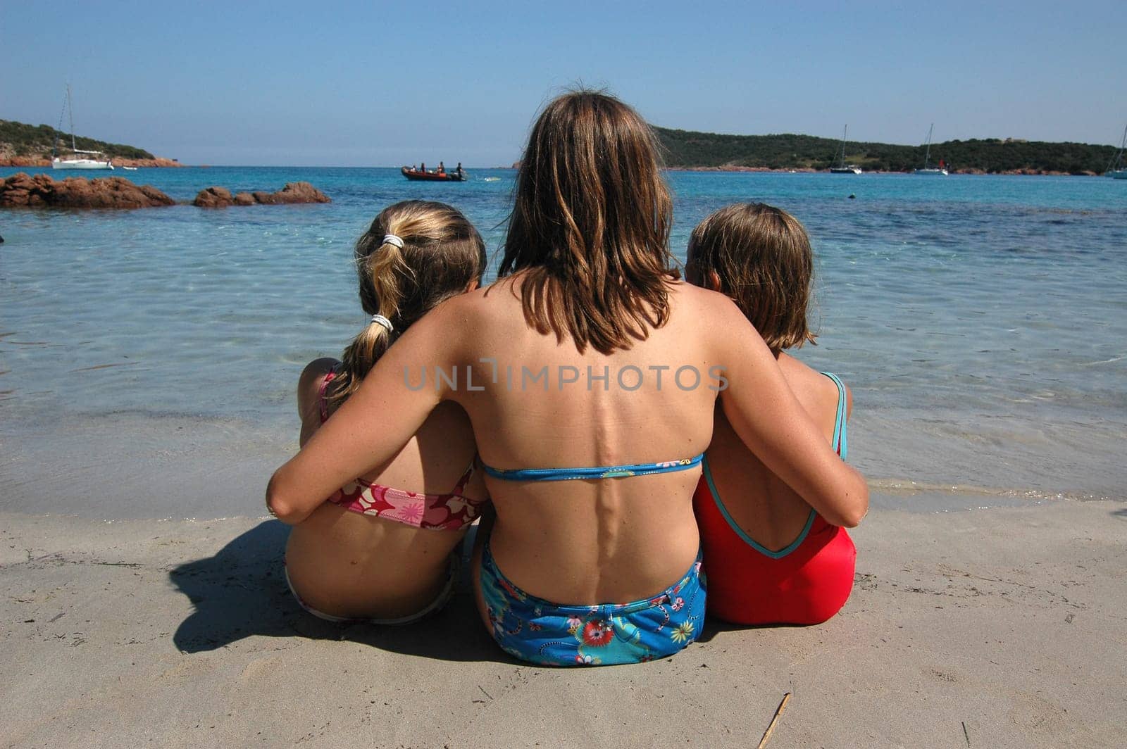 on the beach